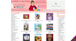 Desktop Screenshot of livrosecultura.com.br